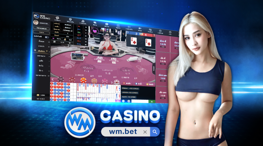 การเดิมพันออนไลน์ที่อบอุ่น และคุ้นเคยกับ wm casino gaming